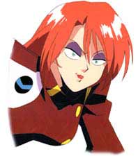The hottest redhead in anime, Grandis Granva!