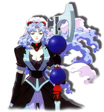 Blue hair - Check. Cool outfit - Check. DestructoKey - Check.  Well, baby, I think you're ready to cause some damage.