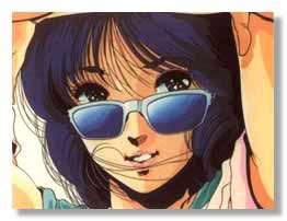 Minmay, with that raven-black hair.  Whadda babe!